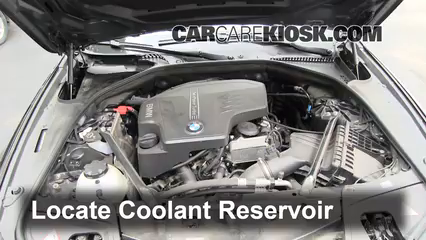 2012 BMW 528i xDrive 2.0L 4 Cyl. Turbo Coolant (Antifreeze) Add Coolant
